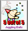 Juggling Balls Award - Shapelinks Way To Win